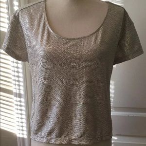 Metallic BCBGeneration  Blouse